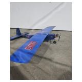 Gas powered model airplane