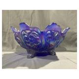 Imperial Carnival Glass Aurora Jewel Everglades