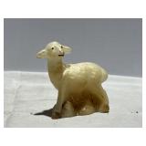 Fenton Art Glass Lamb Figurine