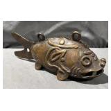 Antique Japanese Bronze Fish Bell/Gong 12'