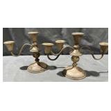 (2) Antique French Style Sterling Silver