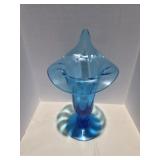 Fenton Colonial Blue Jack in the Pulpit Table