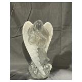 Fenton Iridescent Clear American Radiant Angel