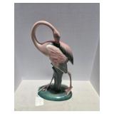 Will-George Pasadena, CA Porcelain Flamingo,