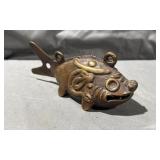 Antique Japanese Bronze Fish Bell/Gong 8'