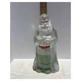 Fenton 95th Anniv. Santa W/ Kitten Hand