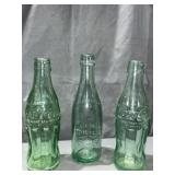 (3) Coca-Cola Bottles Battle Creek, Ionia, &