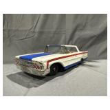 1961 Tin Litho Ford Galaxie Friction Drive