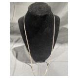 .925 Sterling Silver Necklace 13' Made in Italy