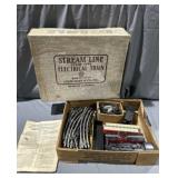 Stream Line Steam Type Electric Train Made USA by