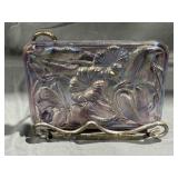 Fenton Carnival Iridescent Glass Table