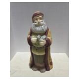 Fenton Country Santa Hand Painted Signed #409,