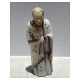 Fenton hand-painted glass Nativity