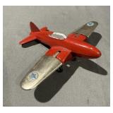 Hubley Kiddie Toy Cast Iron Military Air Plane