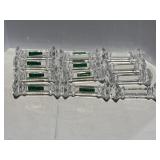 (16) Irena Lead Crystal Knife Rest Made