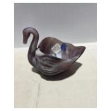 Imperial Purple Slag Swan