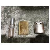 Vintage lighter lot spark plug