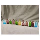 Wheaton small colored glass bitter 1852