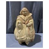 Red Wing Fire Tuck Monk Cookie Jar