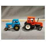 Matchbox Ford tractor made in England copyright