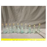 Lot of 10 mixed old world bottles