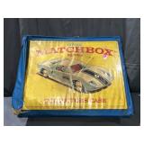 Matchbox carry case & cars CASE IS ROUGH