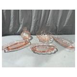 Pink Depression Glass