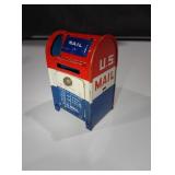 Japanese tin litho us mail drop box 1 ,3/8 x 2.5