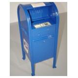 Usps mail drop box coin bank