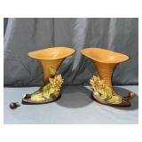 (2) Roseville USA 178-8 WaterLily Cornucopia