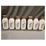 Belding Jersey farms milk bottles quart size