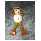 Bakelite crib toy rattle