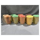 Raffiaware (9) Burlap Handle Tumblers