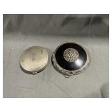 Deauville Compact & Evanï¿½s Black/Silver Mesh