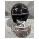 New Choko Open Face Helmet w/ Visor -Size Large