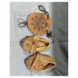 Beaded Moccasin Medicine Bag & Baby Moccasins