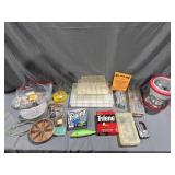 Fishing Tackle Lot, Plano Storage Boxes, Bait