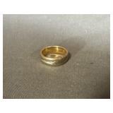14k Gold Ring Size 6 Weight 4.45 Grams