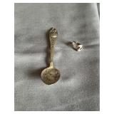 .925 Sterling Silver Ring & New York Spoon
