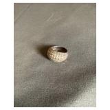 .925 Sterling Silver Ring w/ GemstonesWeight