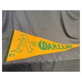 29.5" MLB Pennant Oakland Athletics