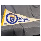 29.5" MLB Pennant Kanas City Royals