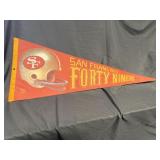 29.5" NFL Pennant San Francisco 49ers Forty Niners