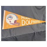 29.5" NFL Pennant Maimi Dolphins