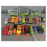 (25) Vintage 1970s Die Cast Hot Wheels Cars