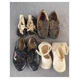 (4) Pair of Vintage Baby Shoes