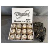 (16) Diamond Baseballs New & Wilson Baseball