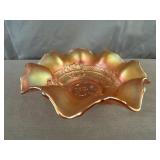 Dugan Glass "Apple Blossom" Carnival Glass