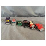 (6) Vintage Hot Wheels Mattle Cars 1976-1983