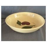 Watt Pottery Apple Pattern Stoneware Mixing Bowl